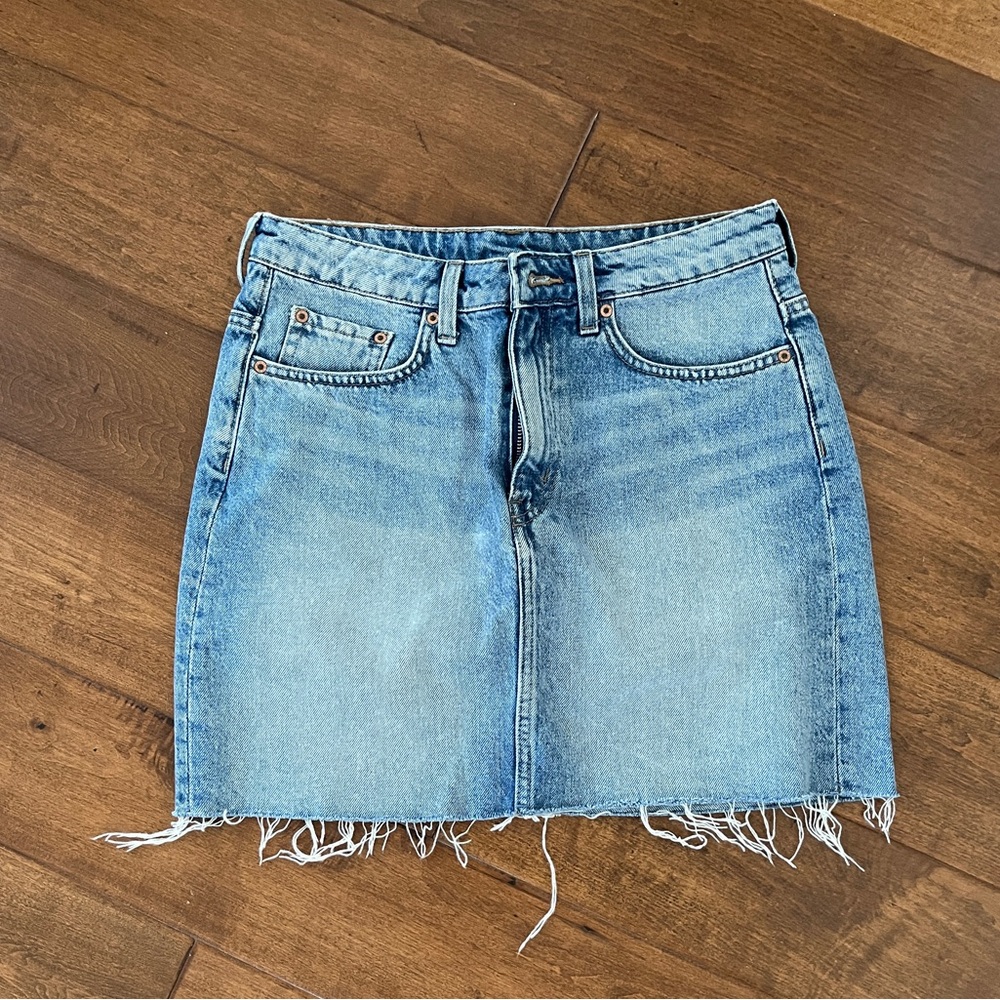 Weekday denim skirt